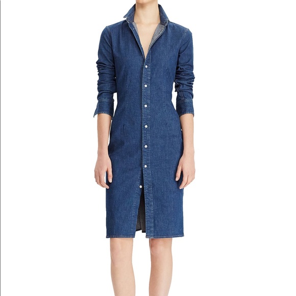 Polo by Ralph Lauren | Dresses | Polo Ralph Lauren Denim Shirt Dress Size 4  | Poshmark
